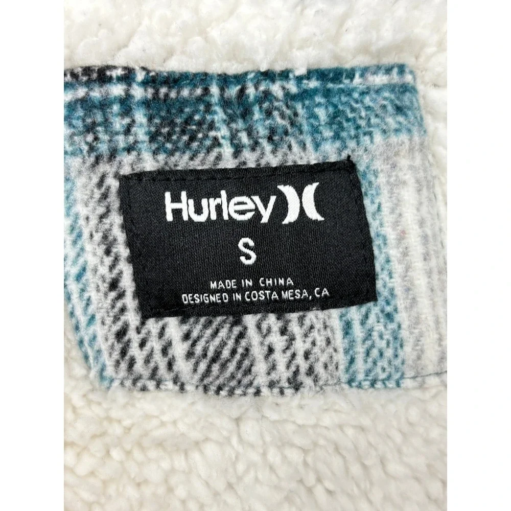 Hurley plaid shacket
